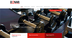 Desktop Screenshot of donarfitness.nl